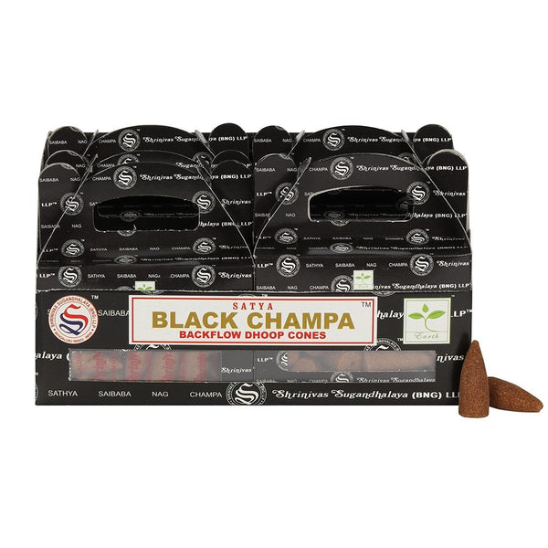 Black Champa Reykelsis keilur
