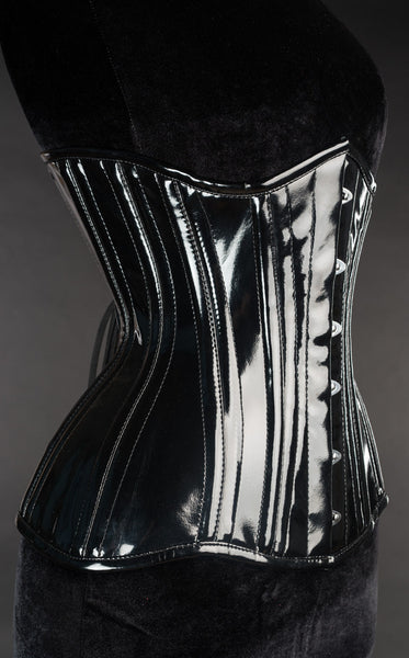 Black PVC Extreme Corset
