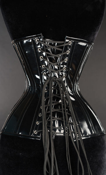 Black PVC Extreme Corset