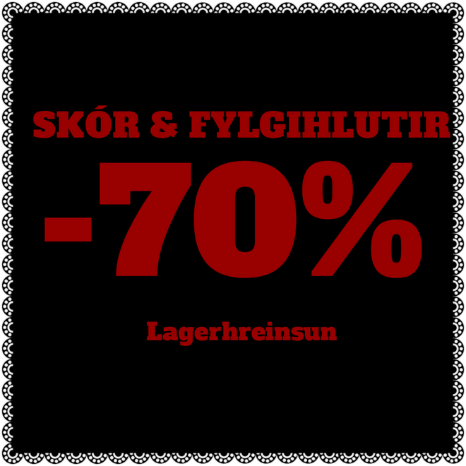 Útsala - skór &amp; fylgihlutir
