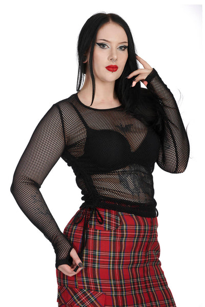 Groove Fishnet Toppur