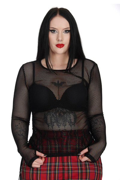 Groove Fishnet Toppur
