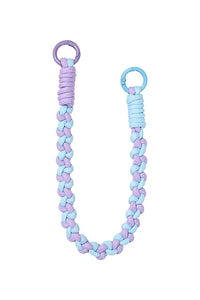 Pastel Fléttu Lyklakippa