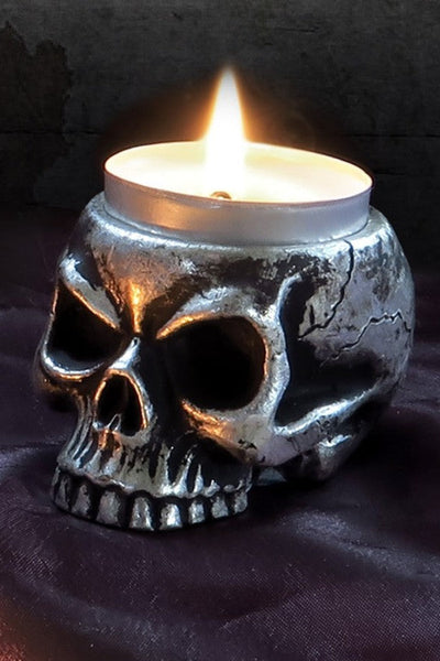 Skull Sprittkertastjaki