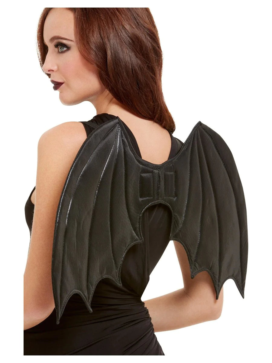 Bat Wings, Black, 50cm