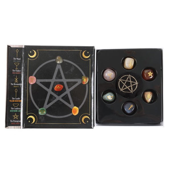 The Witches Guide to Crystals Gjafasett
