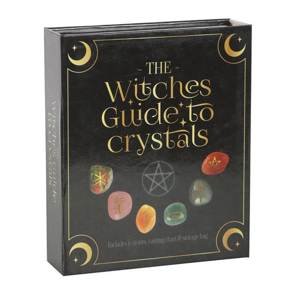 The Witches Guide to Crystals Gjafasett
