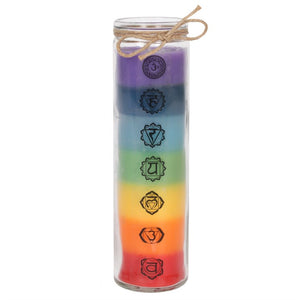 Tall Chakra Kerti