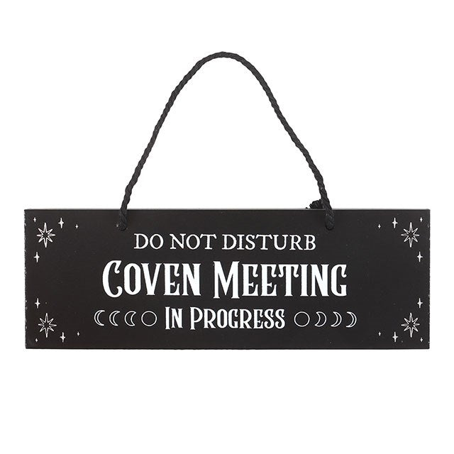 Coven Meeting skilti