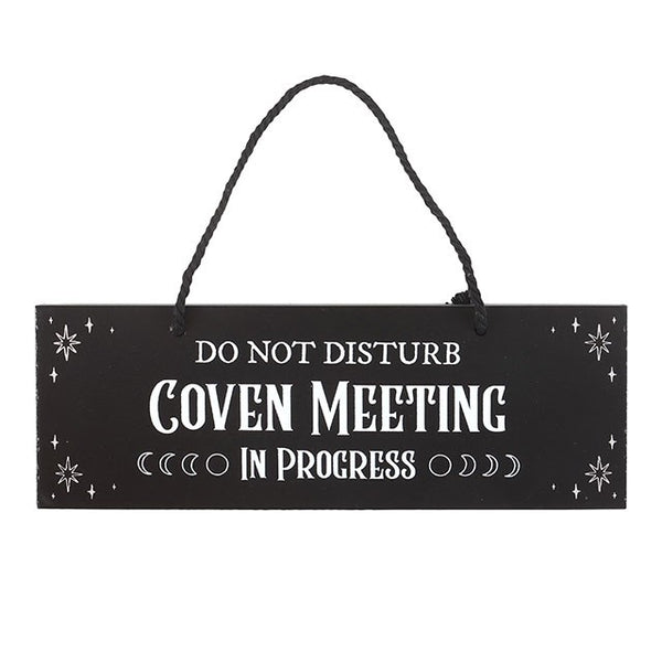 Coven Meeting skilti