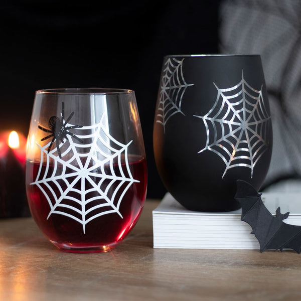Spider and Web Glasa Sett