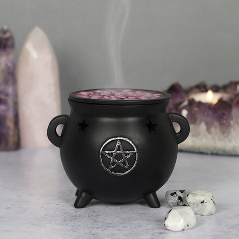Pentagram Cauldron Reykelsisbrennari