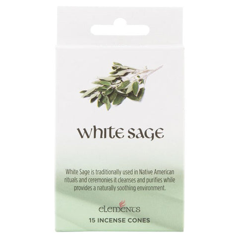 White Sage Reykelsiskeilur