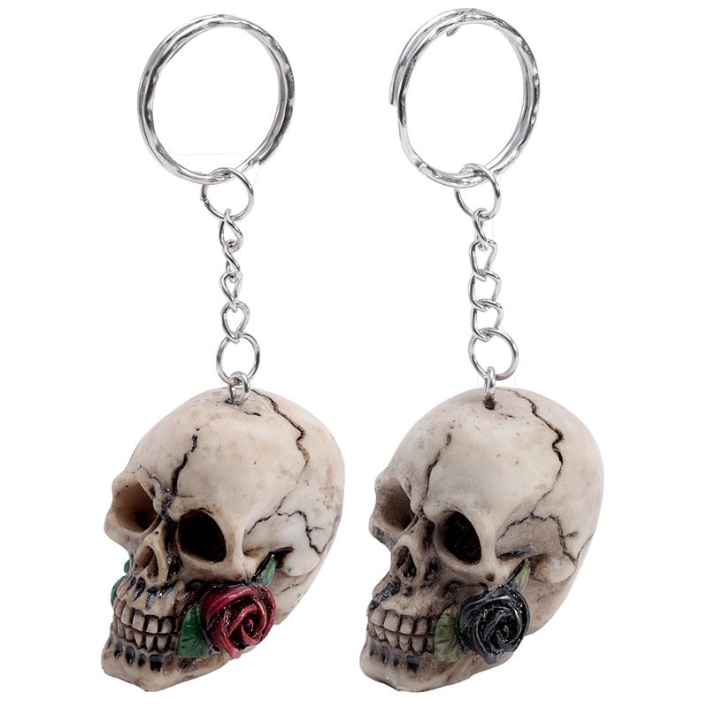 Skulls & Roses Lyklakippa