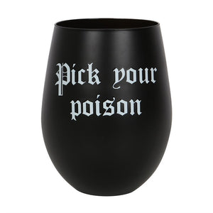Pick your Poison Vínglas