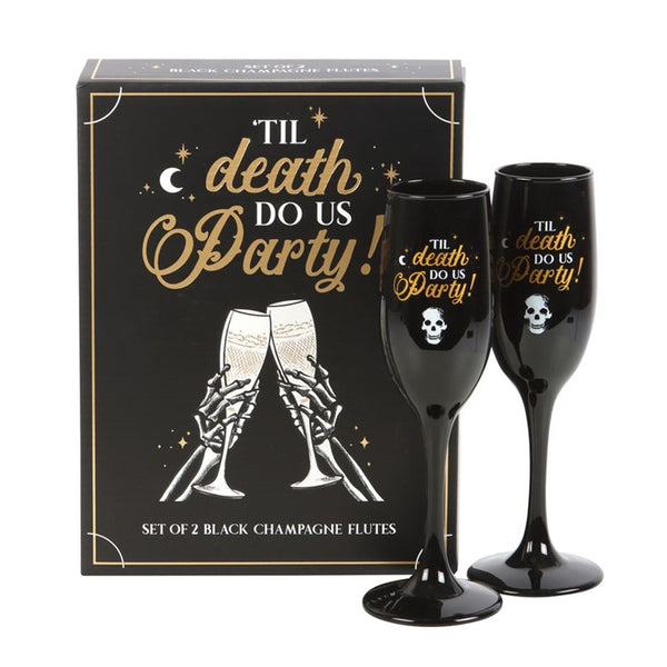 Til Death Do Us Party Vínglös