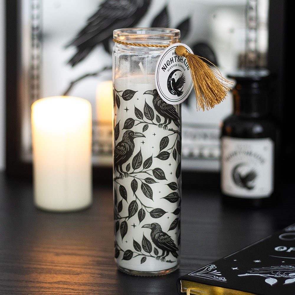 Mystic Raven Kerti