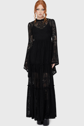 Hecate Lace Maxi Kjóll