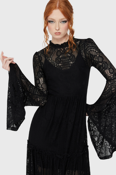 Hecate Lace Maxi Kjóll