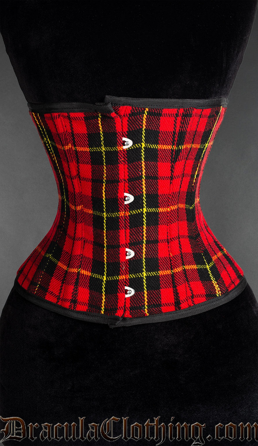 Tartan Waspie Corset