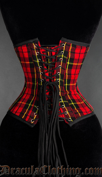 Tartan Waspie Corset