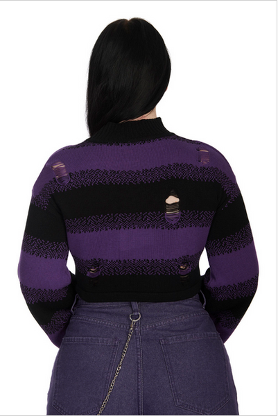 Candyfloss Peysa - Fjólublá