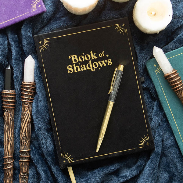 Book Of Shadows Dagbók með Penna