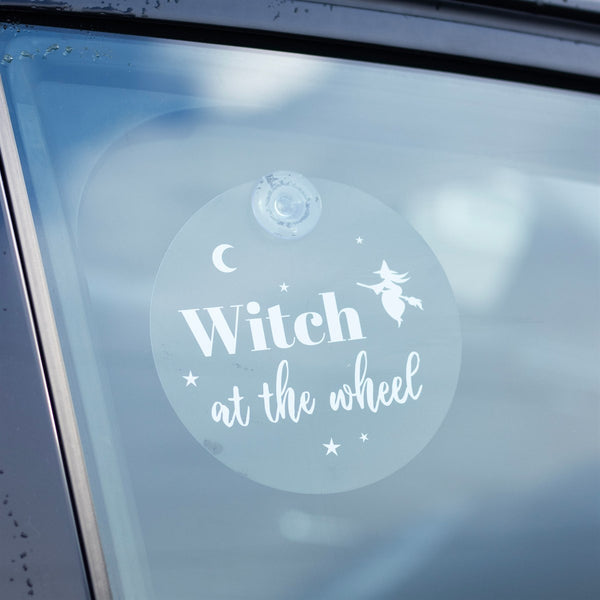 Witch At The Wheel Rúðuskilti