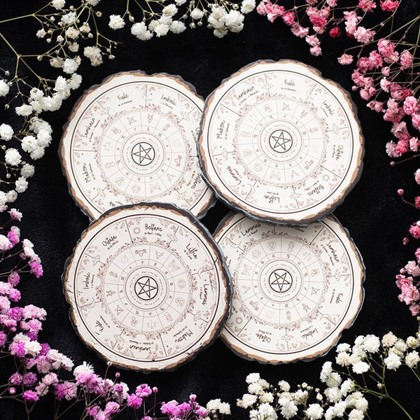 Wheel of the Year Glasamottur