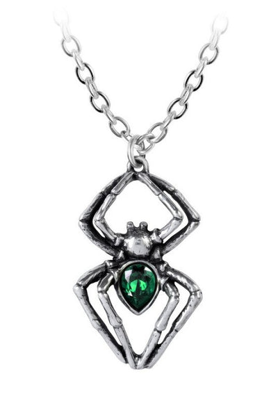 Emerald Spiderling Hálsmen