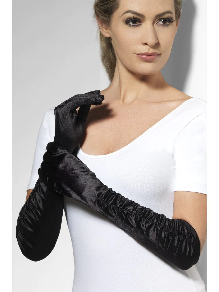 Temptress Gloves,  svartir