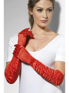 Temptress Gloves,  Red