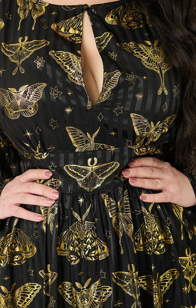 Gold Moth Craftan Kjóll