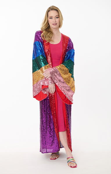 Regnboga Kimono