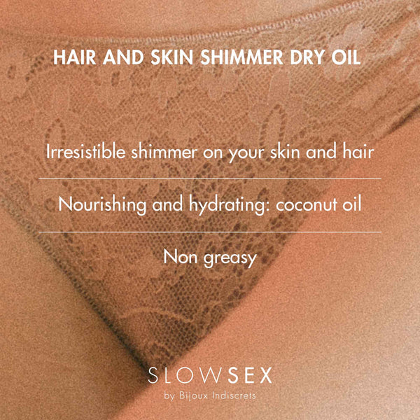 Hair & Shimmer dry oil -  SLOW SEX