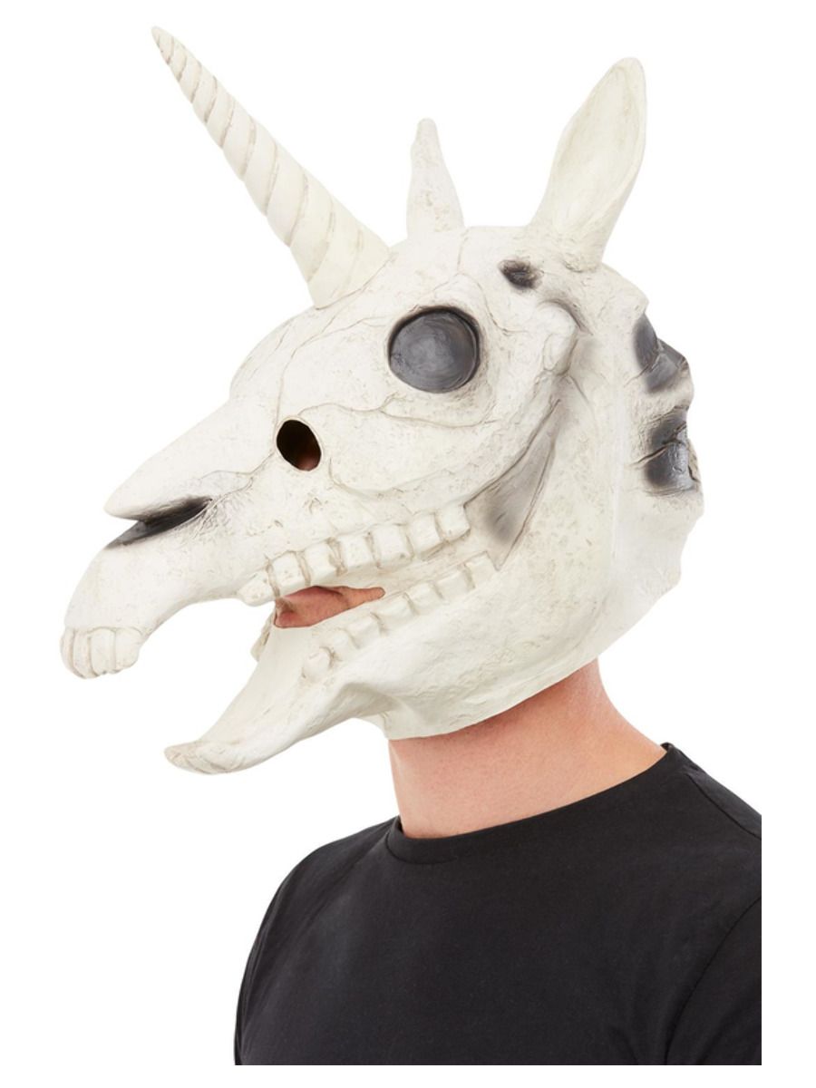 Unicorn Skull Latex Gríma