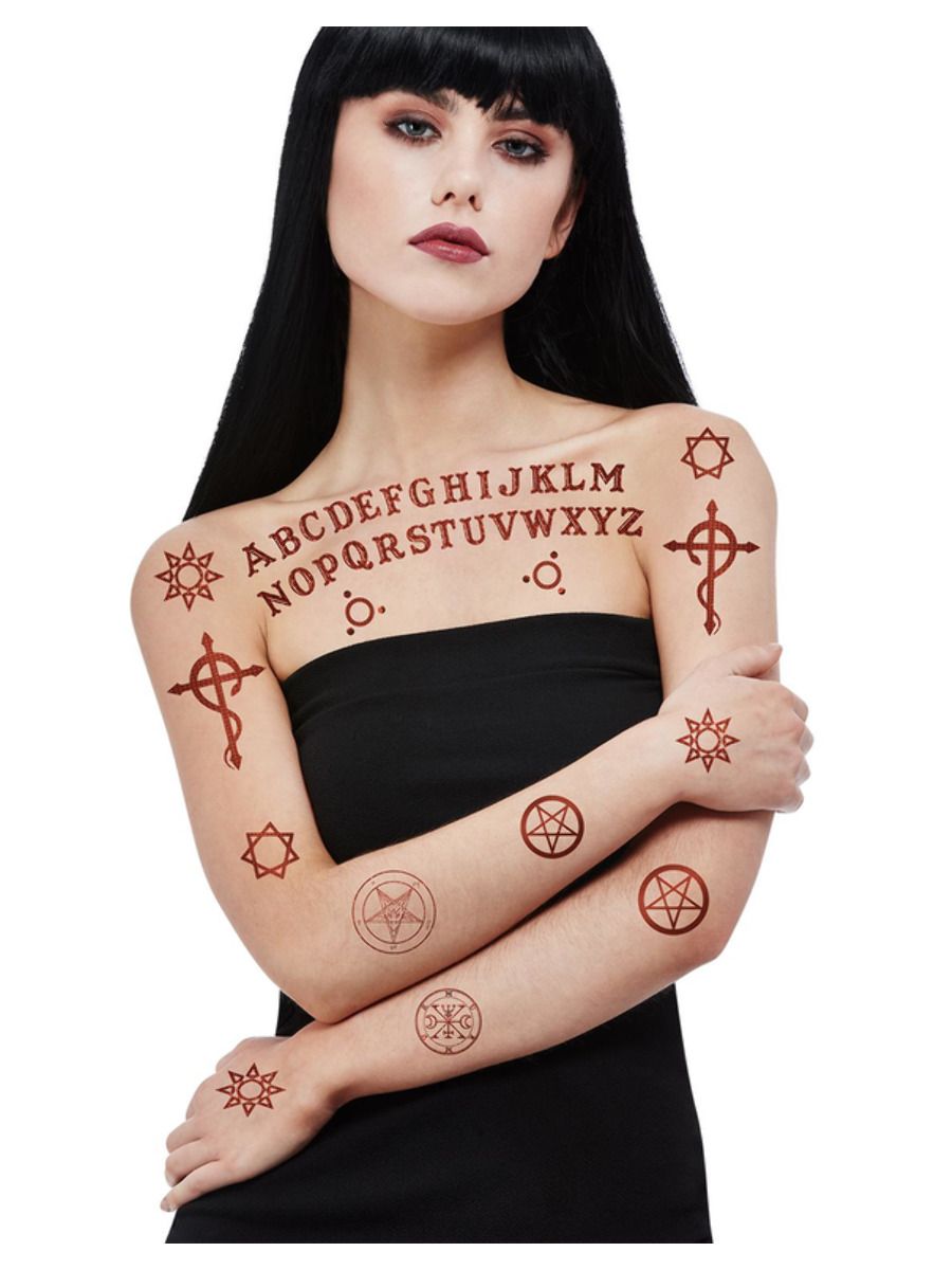 Fake Tattoo - Satanic