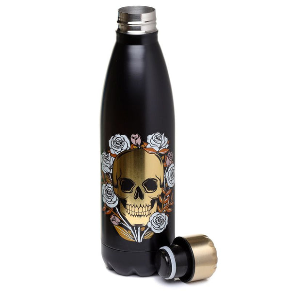 Skulls & Roses Stálflaska