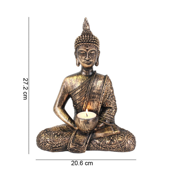 Sitting Thai Buddha Kertastjaki