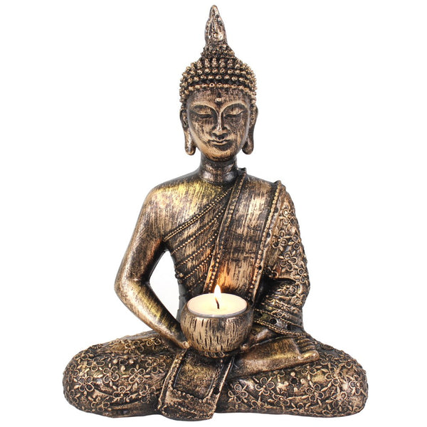 Sitting Thai Buddha Kertastjaki