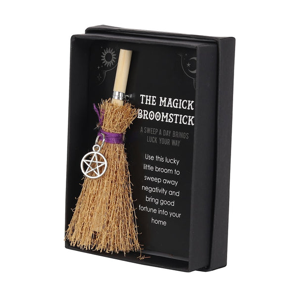 Pentagram Mini Magic Broomstick