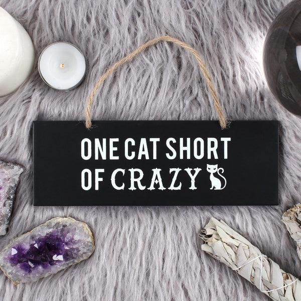 One Cat Short Of Crazy Skilti