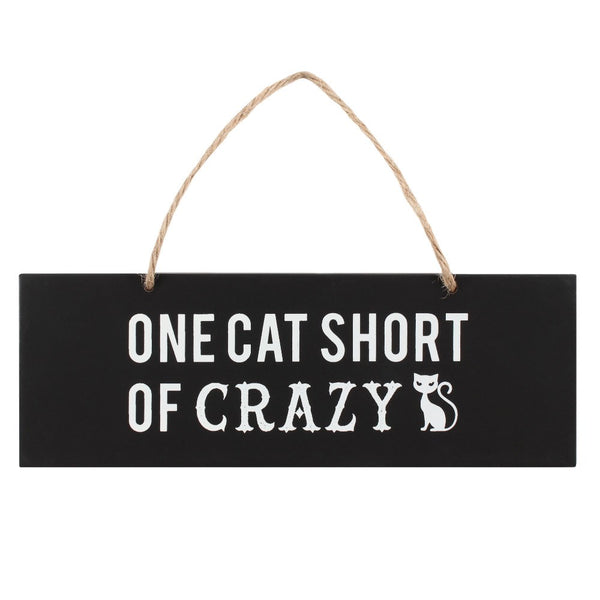 One Cat Short Of Crazy Skilti