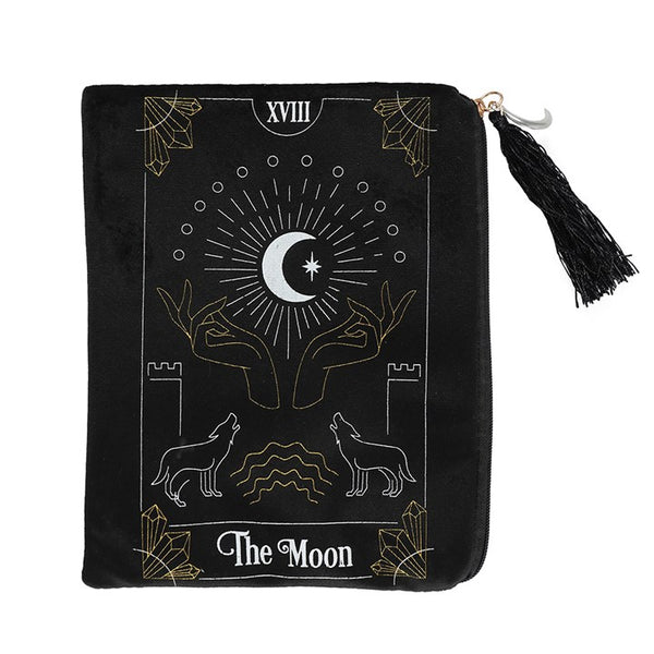 The Moon Tarot Poki með Rennilás