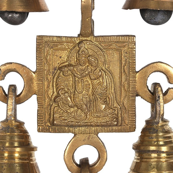 HANGING HINDU ALTAR BELLS