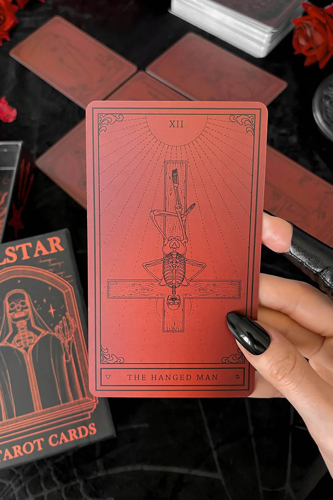 Killstar Tarot Stokkur - RAUÐUR