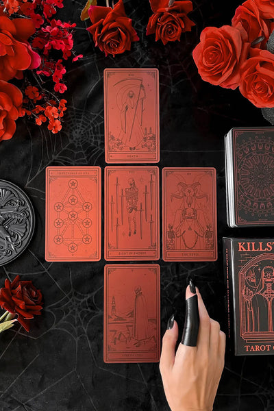 Killstar Tarot Stokkur - RAUÐUR