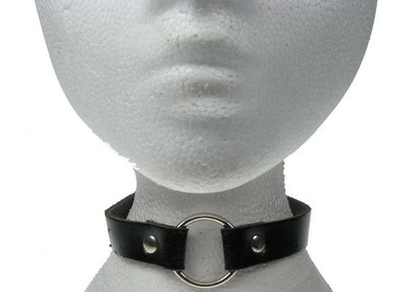 Choker með hring - Margir litir