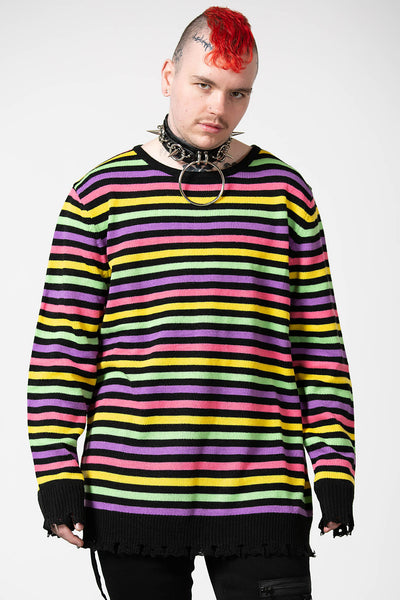 Rainbow Warrior Knit Peysa