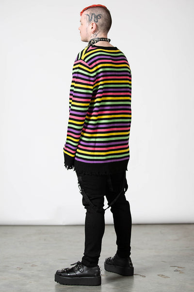 Rainbow Warrior Knit Peysa